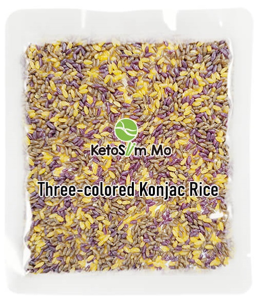 Keto Three-Color Arida Konjac Rice Low Glycemic Index 04-1