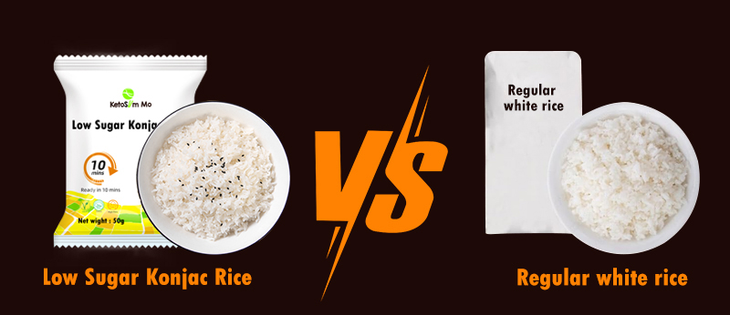 Gạo khô Konjac ít đường i