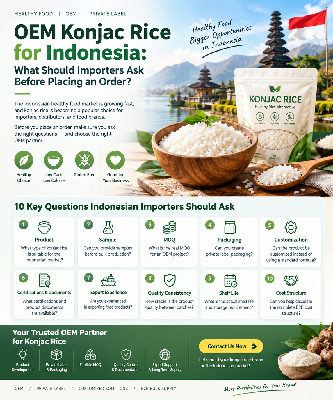 beras porang konjac rice