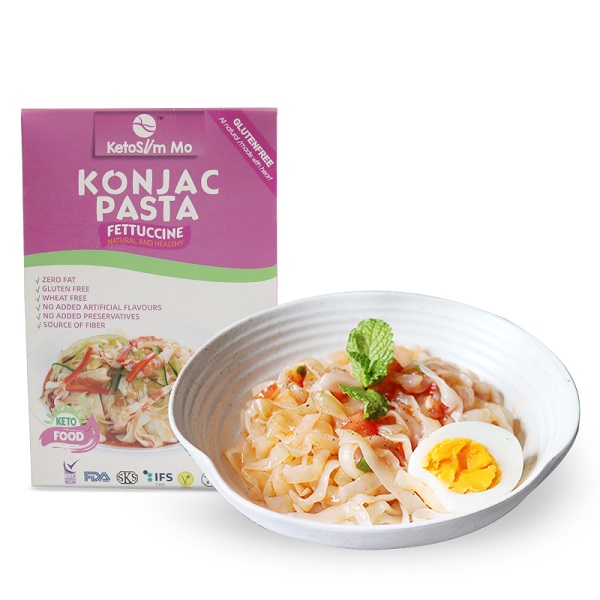 Best konjac fettuccine pur konajc pasta Ketoslim Mo Manifakti ak