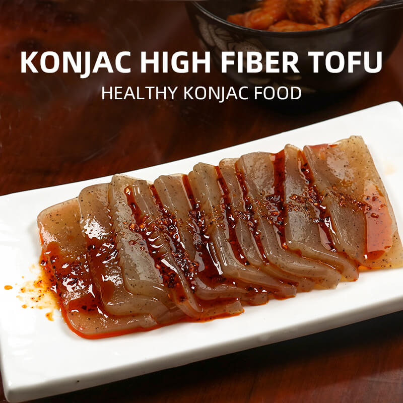 konjac kiʻekiʻe fiber tofu