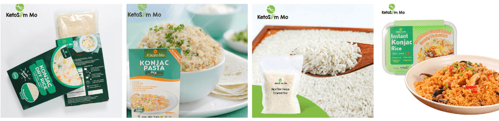 tipos de arroz konjac