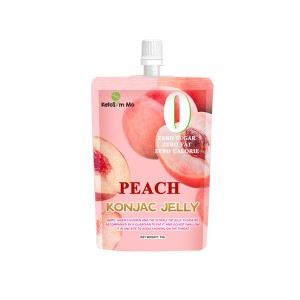 Peach flavor konjac jelly 3